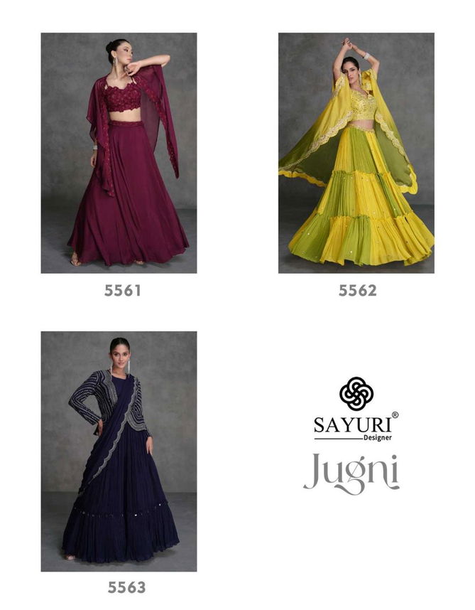 Jugni By Sayuri Designer Real Georgette Readymade Suits Suppliers In India